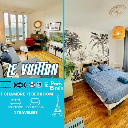Apartament Le Vuitton Asnieres - 2 Pieces A 15 Min De Paris Zewnętrze zdjęcie